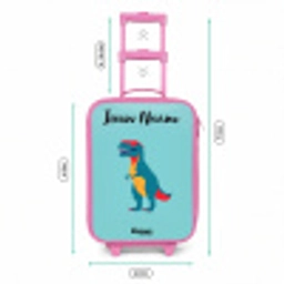 Dino - Dier - Zonnebril Kinderkoffer - Roze klein -productfoto_formaten