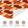 Geometrisch - Retro - Oranje deurposter klein 289 -closeup_NL