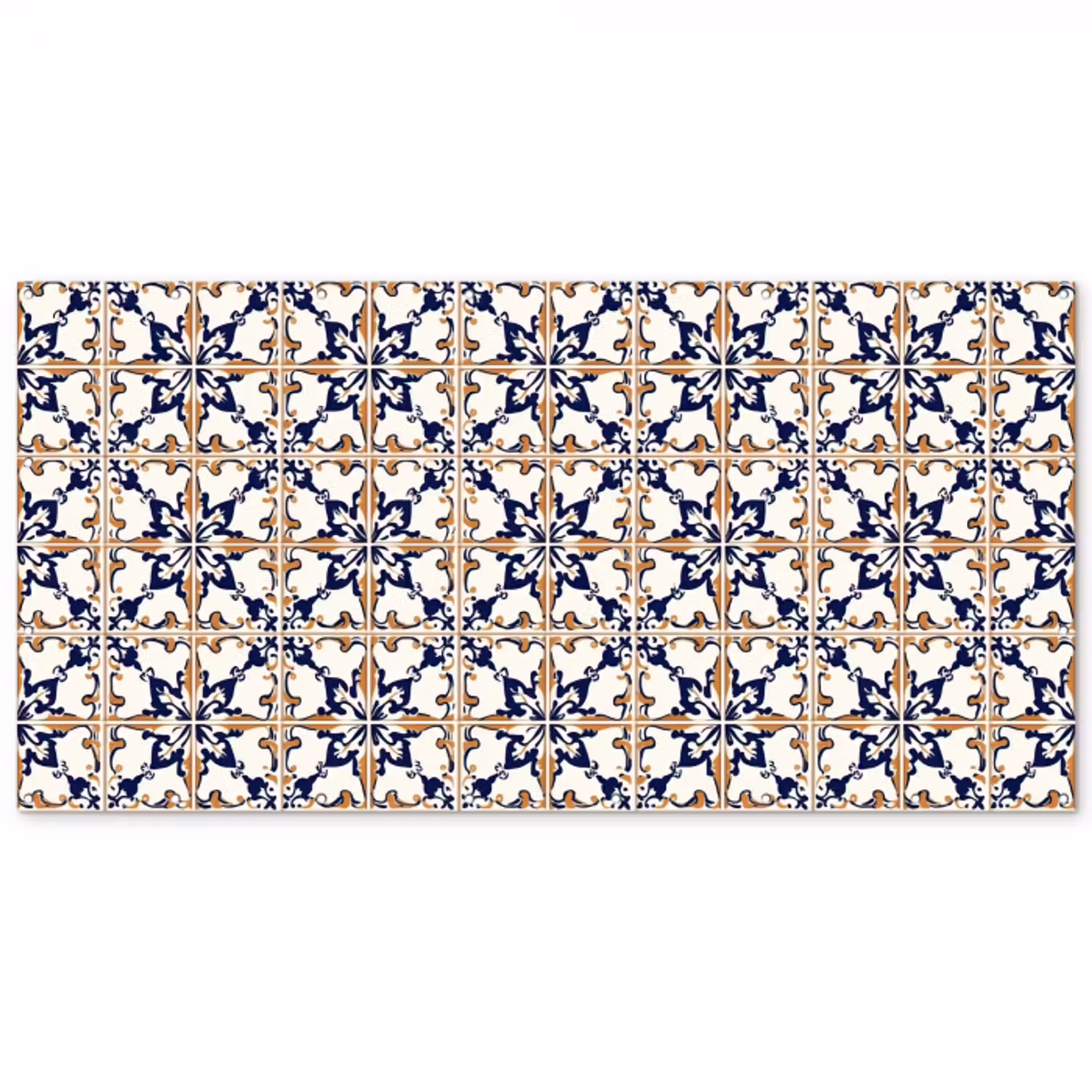 Klassiek - Patroon - Kleurrijk Balkonbeschermer Duitsland klein 596 -zz_3d