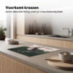 Edelhert - Gewei - Schildering - Rustiek Inductie beschermer vinyl 3mm middel -sfeer1