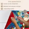 Kerstman - Glas - Kleurrijk keuken achterwand spatscherm klein -spatscherm_NL