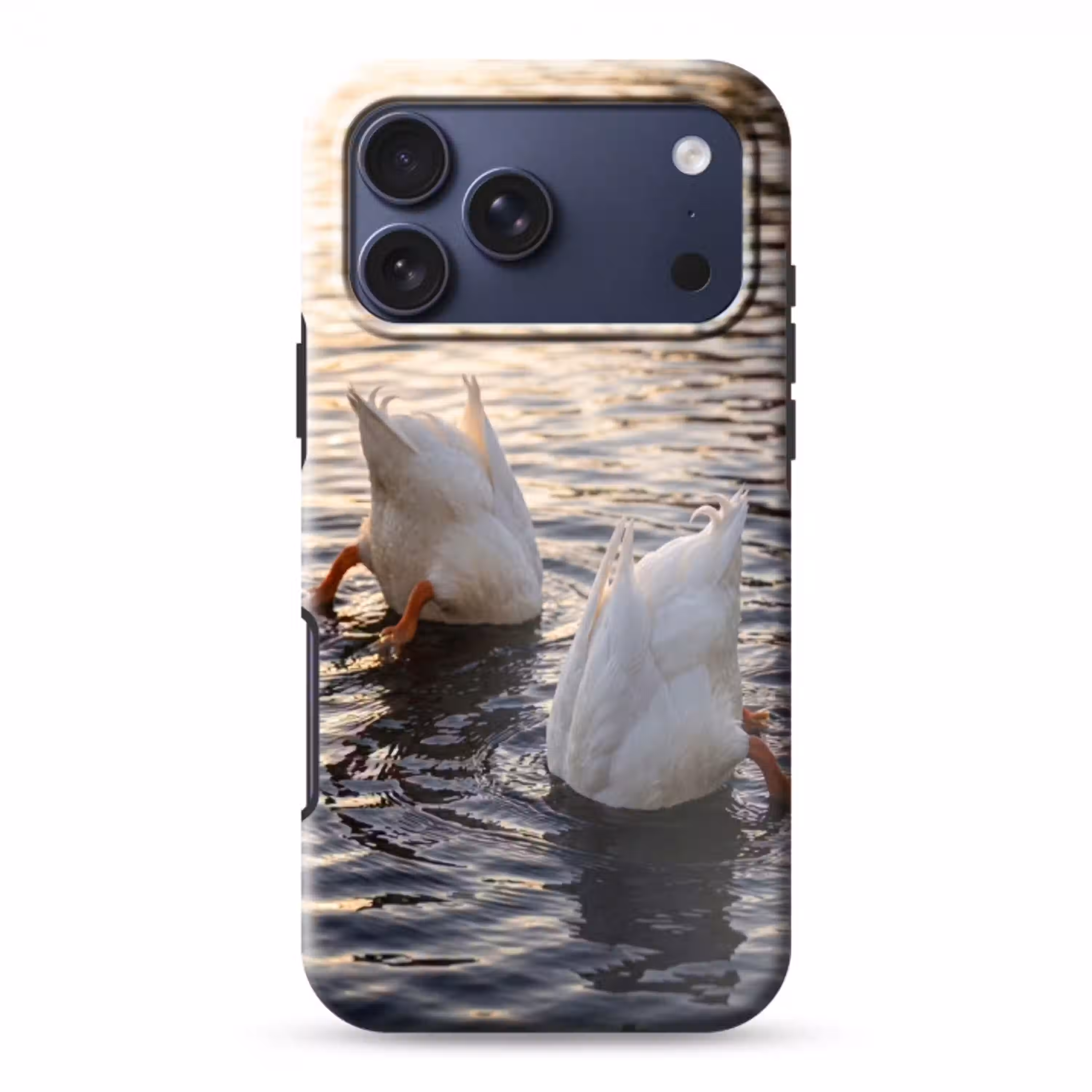 Eenden - Water - Natuur Toughcase MagSafe Apple iPhone 17 Pro Max klein -3d