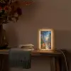 Auto - Skyline - Zon - Blauw Light Box met kabel (Tafellamp) klein -sfeer4