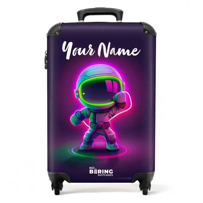 Space karate NBS - Handbagage koffer - Kinderen Unisex middel -productfoto_recht