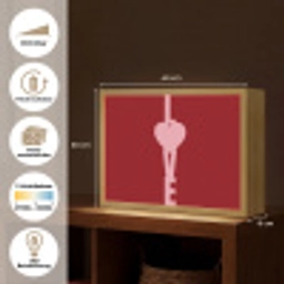 Love - Hart - Rood Light Box met batterij (Wandlamp) middel -USP_websiteoverzichtDE