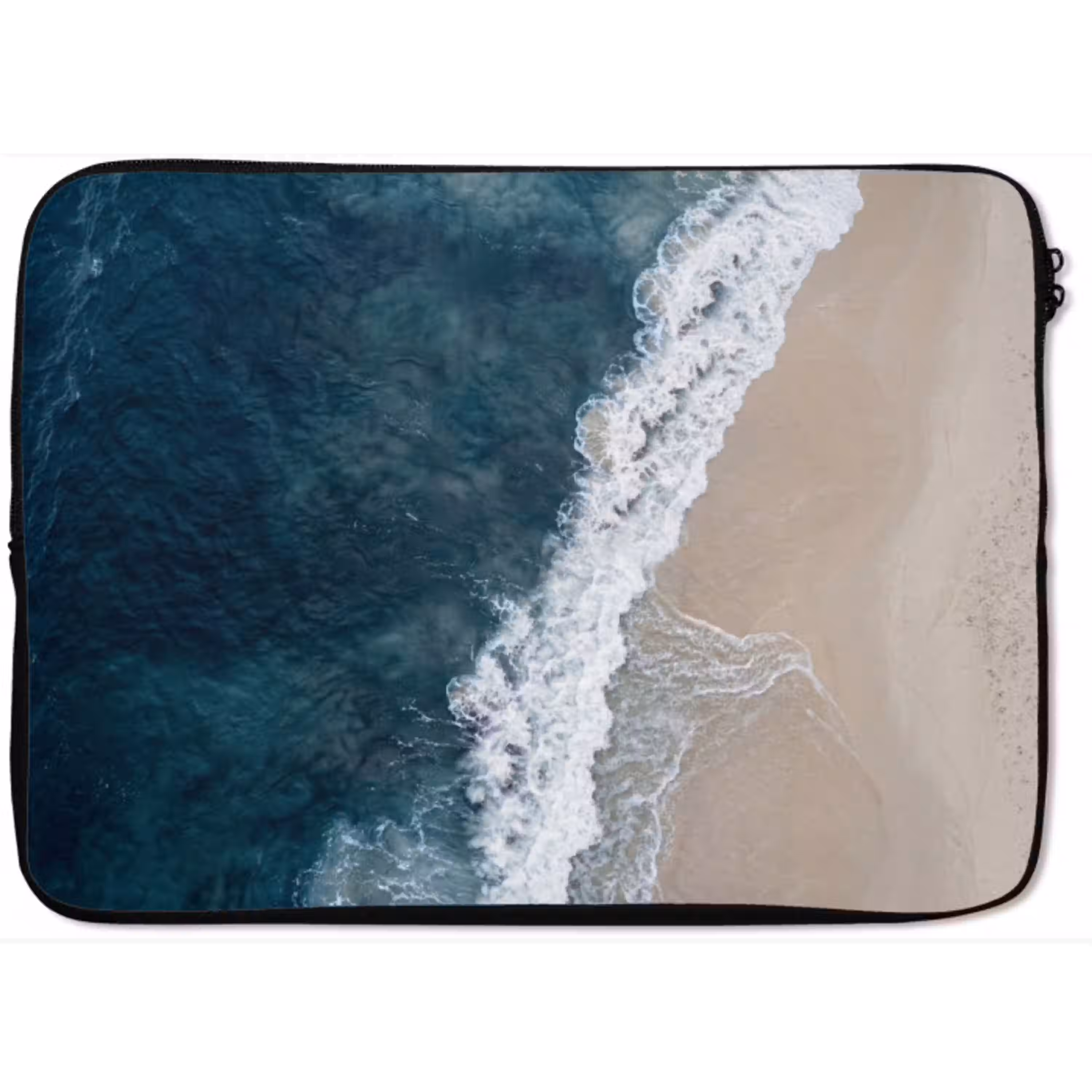 Strand - Zee - Golven laptophoes neopreen klein -zkaufland3dotto