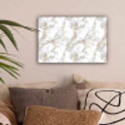 Gouden aders - Marmer - Wit canvas 2cm klein 34 -sfeer1