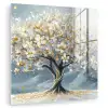 Boom - Winter - Levensboom - Modern - Goud plexiglas 5mm klein -zzzproduct_nieuw