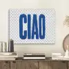 Ciao - Blauw - Stippen PET vilt klein -sfeer1