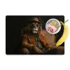 Bril - Leeuw - Bank - Hoed Placemat vinyl groot -zzzproduct_Kitchenyeah-website