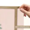 Christmas Season - Kerst - Kerstboom - Roze Light Box met batterij (Wandlamp) middel -USP_websiteprintNL