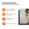Sierlijk - Vrouw - Goud - Ogen Inductie beschermer vinyl 3mm klein -zzzzzzz-td-ups