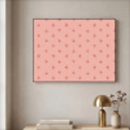 Sterretjes - Patroon - Oranje Textielframe zwart klein 947 -sfeer2