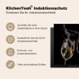 Dynamische Wijnsymfonie Inductie beschermer vinyl 3mm middel -tsfeer2_DE