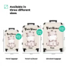 Nigel Nijlpaard NBS - Handbagage koffer - Kinderen Unisex middel zzzzzzVergelijking_3EN