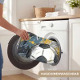 Voetbal - Abstract - Sport - Kleurrijk Badmat klein -USP_WasbaarDE