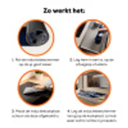Vissen - Delfts - Blauw - Keramiek Inductie beschermer vinyl 3mm klein -zzzzzzz-td-werking