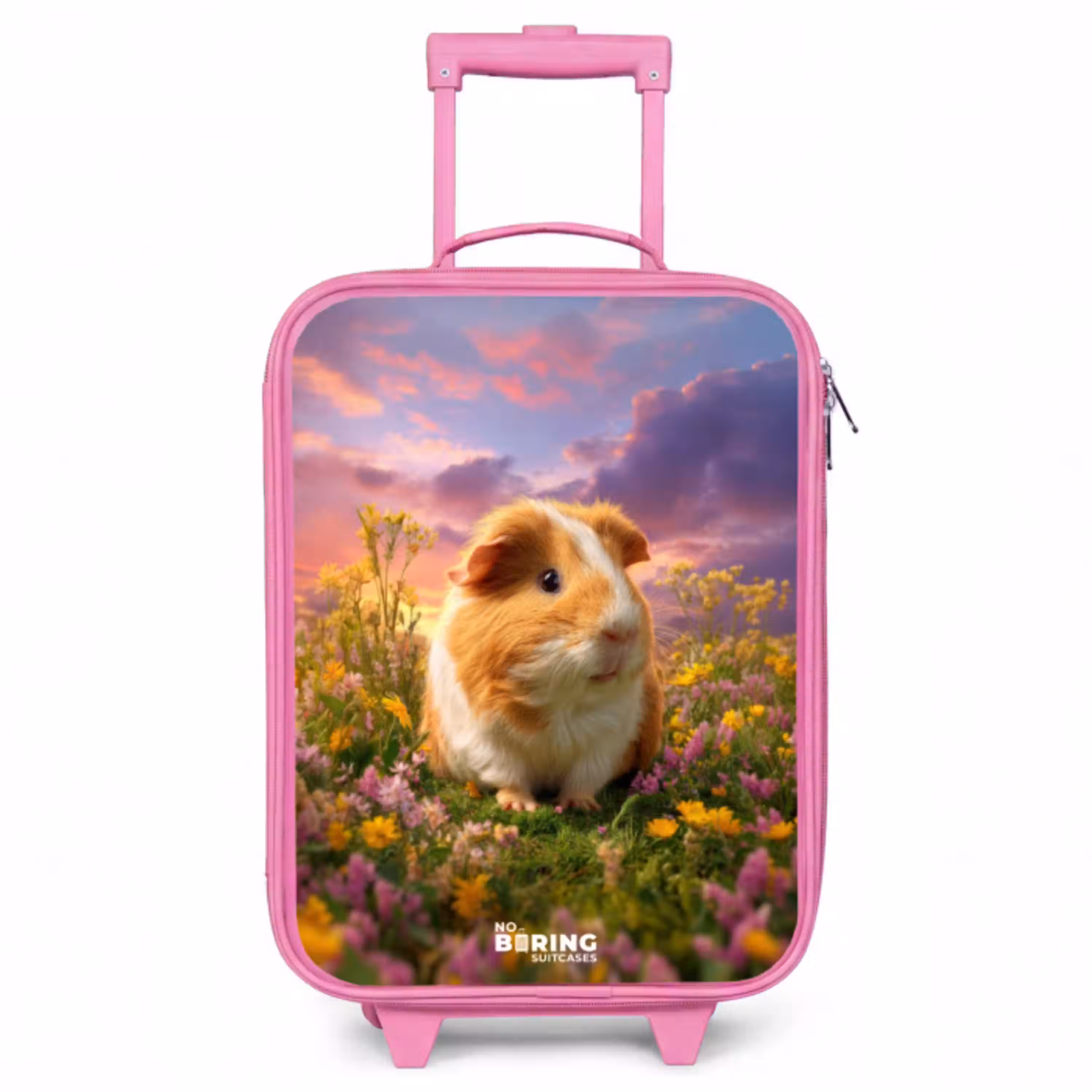 Cavia - Natuur - Dier Kinderkoffer - Roze klein -3d
