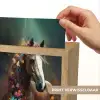 Dieren - Paard - Natuur - Vlinder - Bloemen Light Box met kabel (Kinderlampje) klein -USP_websiteprintNL