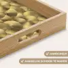Modern - Cirkel - Goud Dienblad Rechthoek middel 911 -USP_HandgreepNL