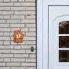 Roest - Traditioneel Naambord Huisje klein -sfeer1