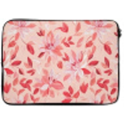 Botanisch - Bloemen - Rood laptophoes neopreen klein 279 -zkaufland3dotto