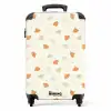 Schelpen patroon oranje NBS - Handbagage koffer - Kinderen Unisex middel -productfoto_recht
