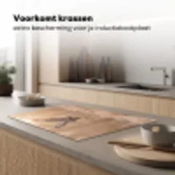 Buizerd - Roofvogel - Natuur - Bruin Inductie beschermer vinyl 3mm klein -sfeer1