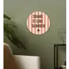 Zomer - Quote - Strepen Wandcirkel plexiglas klein -sfeer3