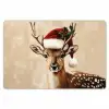 Kerst - Hert - Gewei - Rood Placemat vinyl groot -zzsfeer1_Kitchenyeah-website