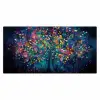 Kleurrijk - Boom - Magisch - Abstract Muismat XXL klein -3d_leeg