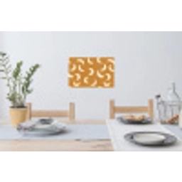 Manen - Patroon - Oker Muursticker klein 286 -eettafel