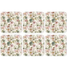 Bloemen - Patroon - Pastel onderzetter kurk middel 366 -zkaufland3dotto
