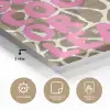 Tekst - Be cool or leave - Roze - Giraffenprint plexiglas 5mm klein -wsfeer2_DE