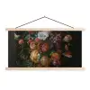 Festoen van vruchten en bloemen - Schilderij van Jan Davidsz. de Heem textielposter latten blank klein -3d