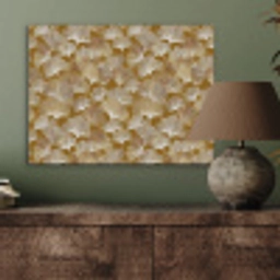Ginkgo - Bladeren - Goud PET vilt klein 837 -sfeer2