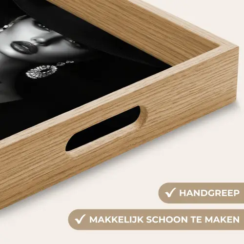 Vrouw - Cocktail - Chic Dienblad Rechthoek middel -USP_HandgreepNL