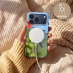 Kolibrie - Bloem - Natuur - Groen Toughcase MagSafe Apple iPhone 17 Pro Max klein -USP_MagsafeV