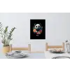 Panda als tropische straatkunst Muursticker klein -eettafel