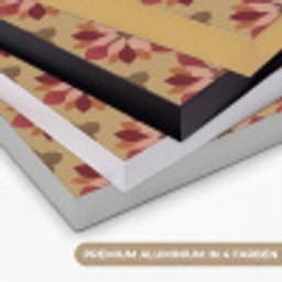 Bloemen - Retro - Groen Textielframe zwart klein 947 -USP_kleurenDE
