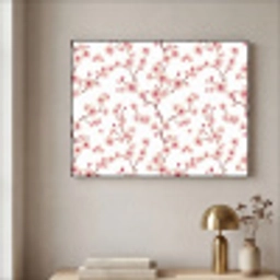 Kersenbloesem - Takken - Roze Textielframe zwart klein 947 -sfeer2