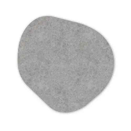 Beton - Oud - Patroon Wandcirkel Organisch Forex 3mm klein 629 -3d