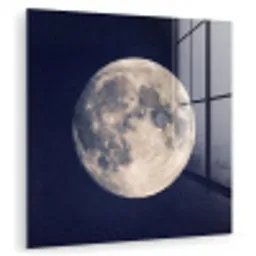 Ruimte - Maan - Kosmos plexiglas 5mm klein -zzzproduct_nieuw