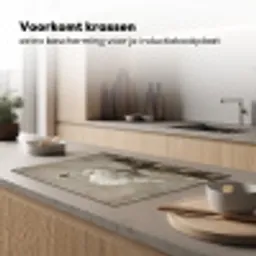 Zwaan - Elegant - Dieren - Wit Inductie beschermer vinyl 3mm klein -sfeer1