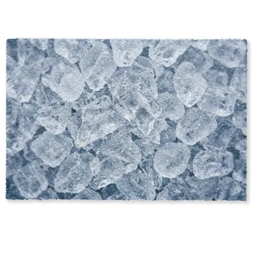 Ijsblokjes - Water - Blauw Deurmat klein -zkaufland3d