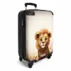 Ludo leeuw Koffer - NBS - Handbagage middel -productfoto_3d