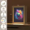 Explosie - Kleurrijk - Voetbal - Abstract Light Box met kabel klein -USP_NL