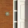 Olijfgroen - Modern Naambord Hexagon klein -sfeer3-hexagon-XS