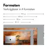 Boom - Landschap - Oranje Muismat XXL klein -sfeer5