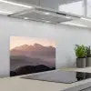 Panorama - Landschap - Bergen keuken achterwand spatscherm klein -3d_schuin